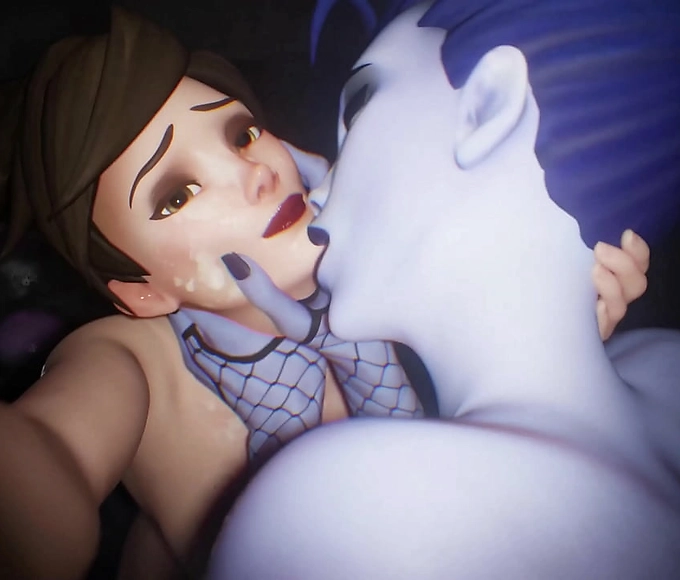 Flawless Asian Beauties: Widowmaker and Tracer's Erotic Adventure