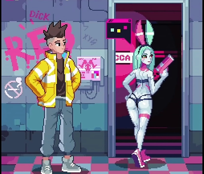 Rebecca's Seductive Cyberpunk Mission: Navigating the Edgerunners' Dangerous World