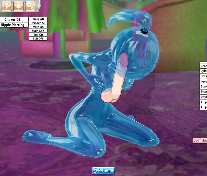 Revel in the Luscious Curves of this Slime Woman in 3D Hentai Game