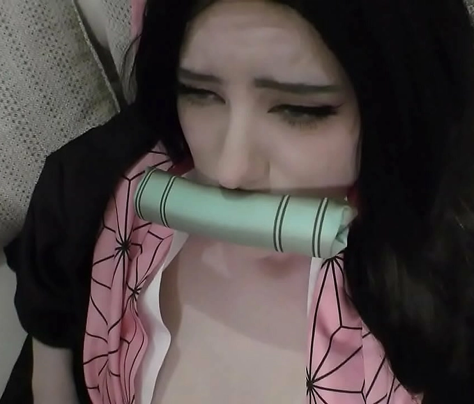 Japanese Cosplaying Melody Marks' Taboo Threesome - Ultimate Family 4K Experience