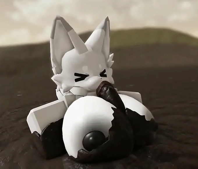 Japanese Furry Gets Fucked in Quicksand and Dies