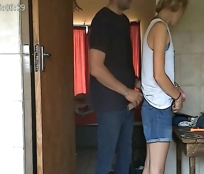 Caught: My Hotwife's Threesome with Young Neighbor Exposed on Spy Cam!