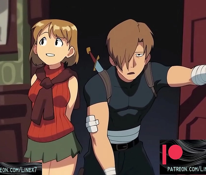 Relish in the Thrilling Hentai Adventure of Resident Evil's Leon and Ashley!