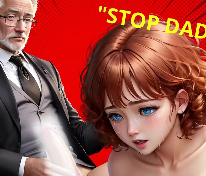 Teen Virgin's First Time with Grand-Daddy: A Hot Ride in the School Office