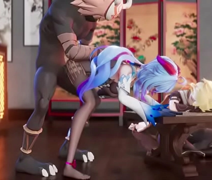 Japanese JAV Star's Alluring Blue Hair and Sexy Body Will Leave You Entranced!